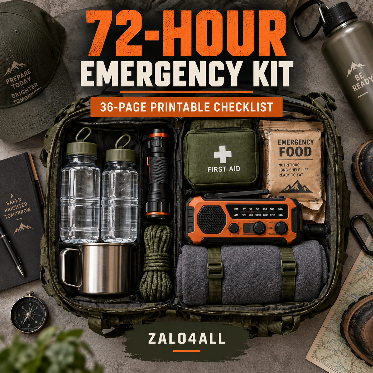 72-Hour Emergency Kit Guide cover