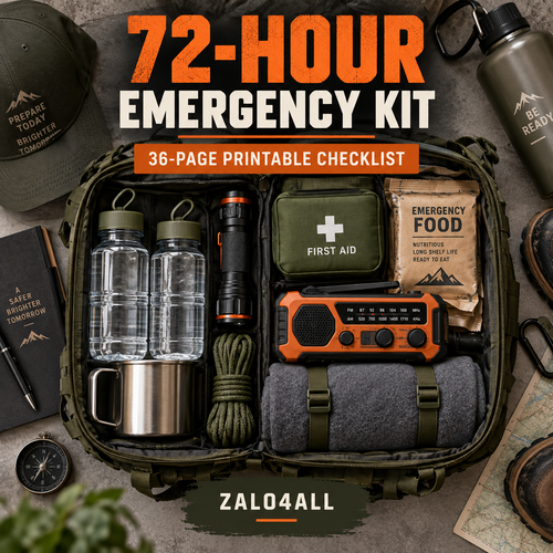 72-Hour Emergency Kit Guide cover