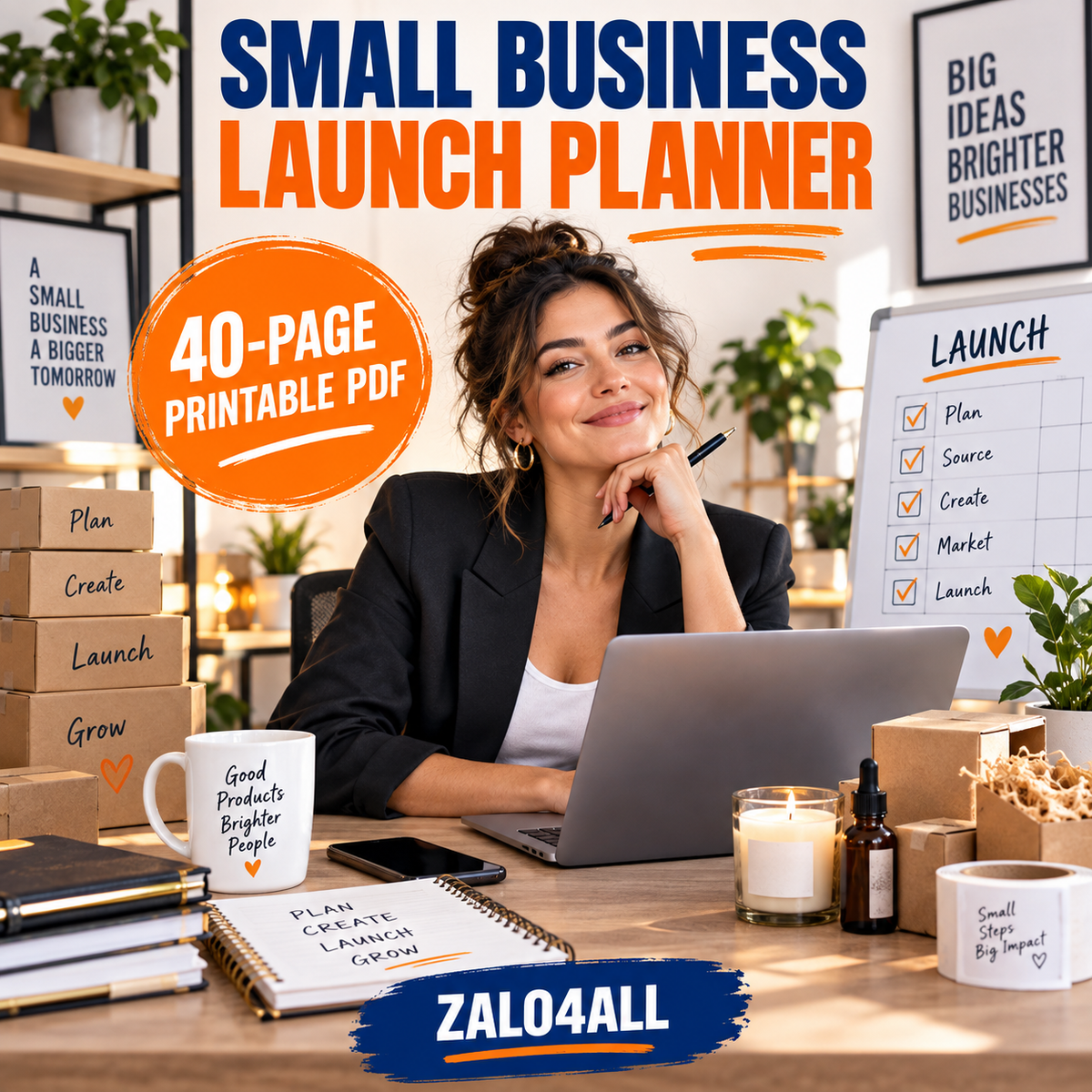 Small Business Launch Planner cover