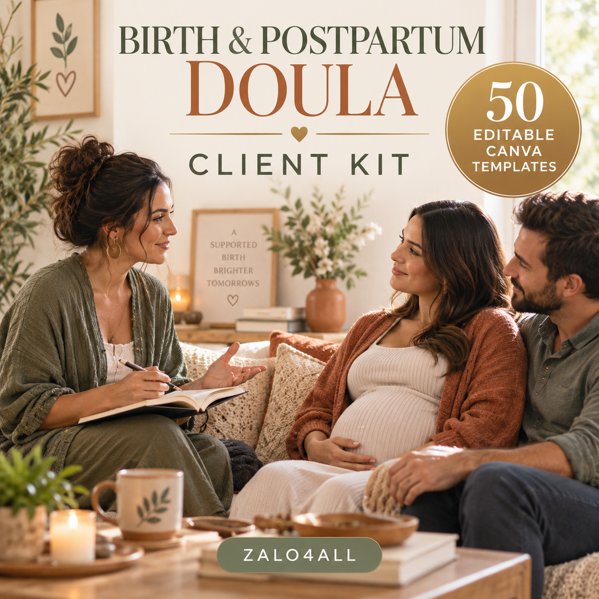 Birth & Postpartum Doula Client Kit cover