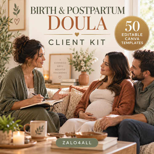 Birth & Postpartum Doula Client Kit cover