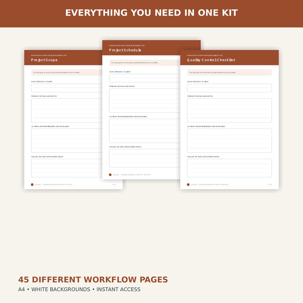 Handyman & Home Repair Business Kit - image 2