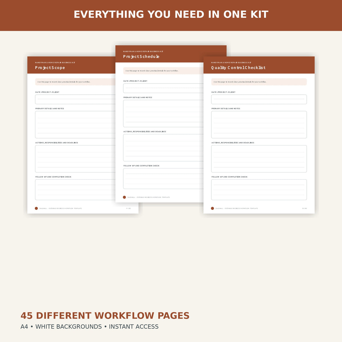 Handyman & Home Repair Business Kit - image 2