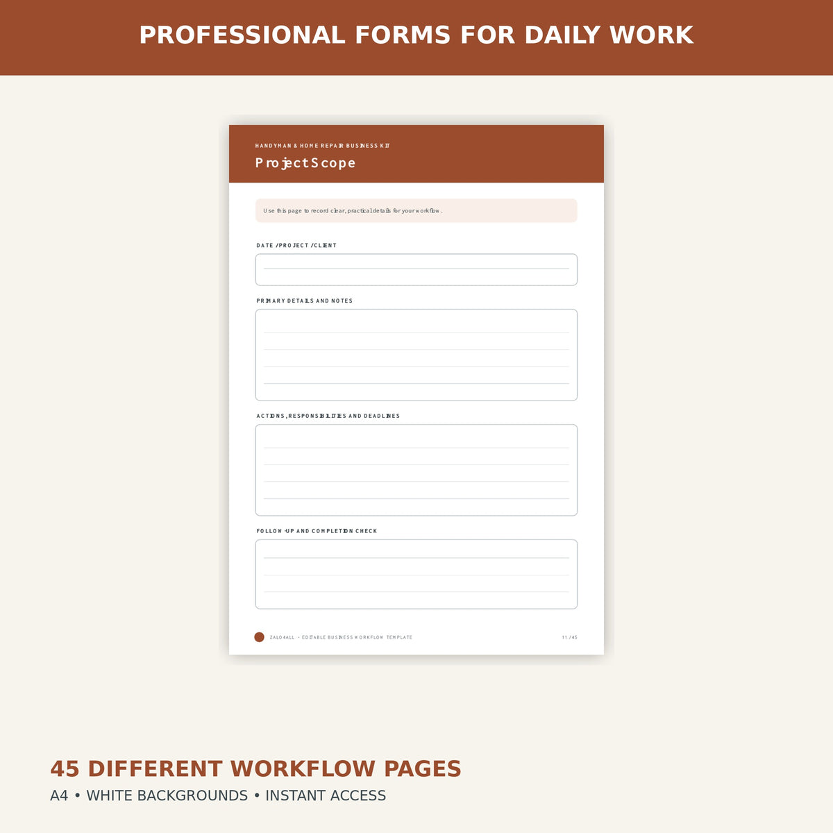 Handyman & Home Repair Business Kit - image 3