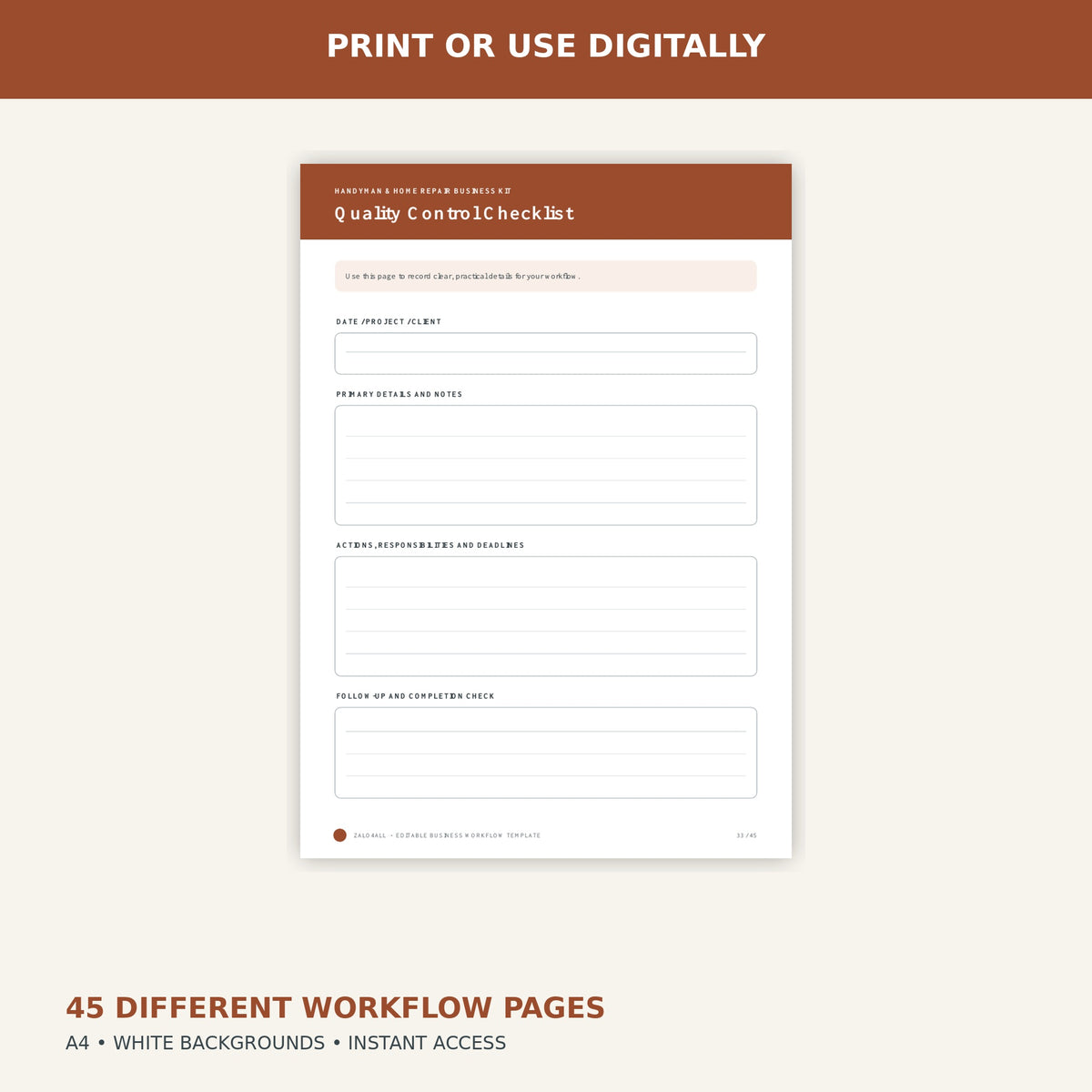 Handyman & Home Repair Business Kit - image 5