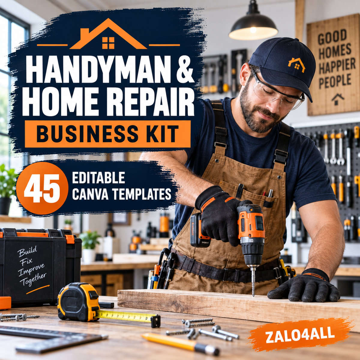 Handyman & Home Repair Business Kit cover