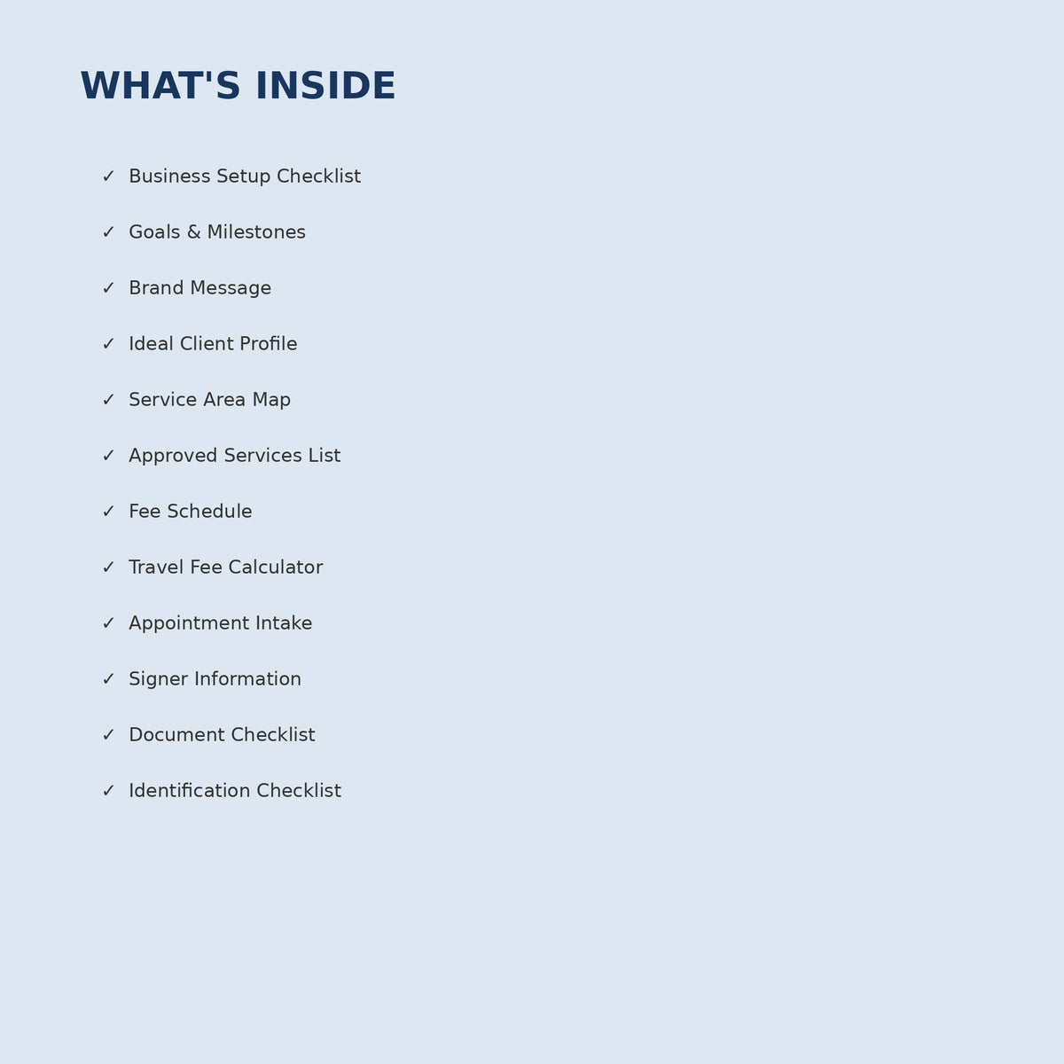 Mobile Notary Business Starter Kit | 45 Editable Canva Templates - image 2