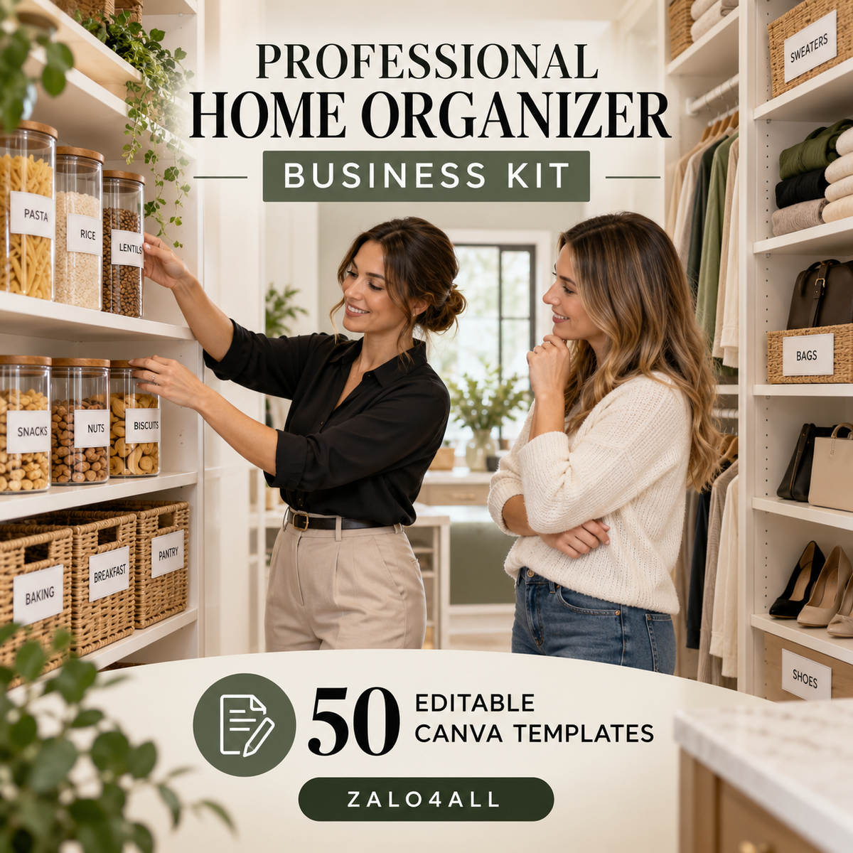 Professional Home Organizer Business Kit cover