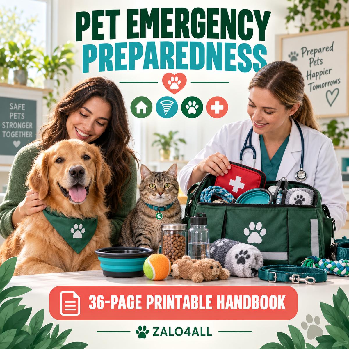 Pet Emergency Preparedness Handbook cover
