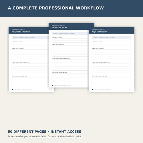 Auto Repair Shop Business Kit premium Canva kit - image 2