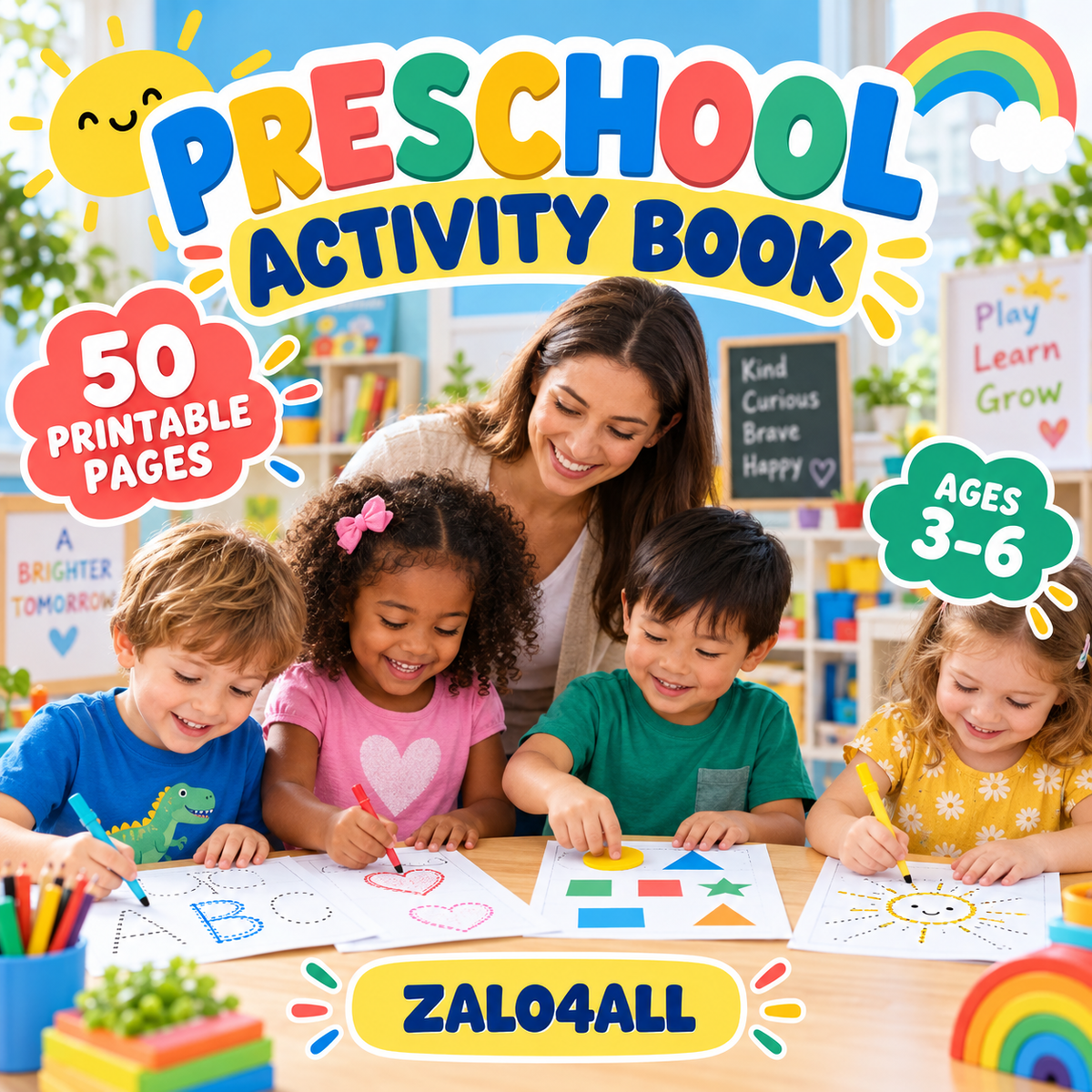 Preschool Activity Book cover
