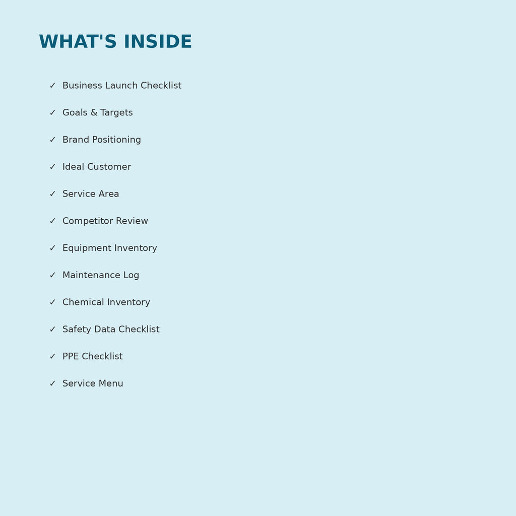 Pressure Washing Business Kit | 45 Editable Canva Templates - image 2