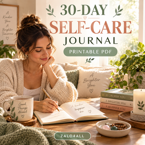 30-Day Self-Care Journal cover