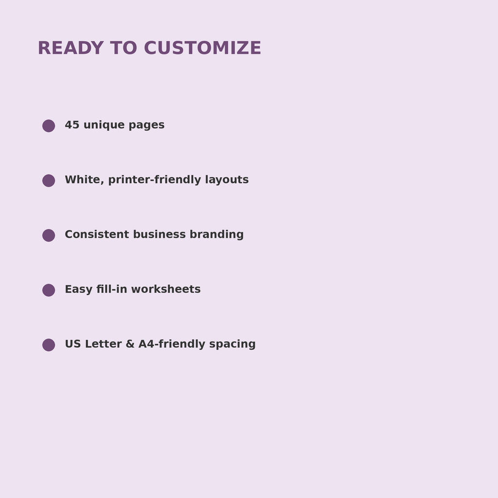 Virtual Assistant Client Kit | 45 Editable Canva Templates - image 5